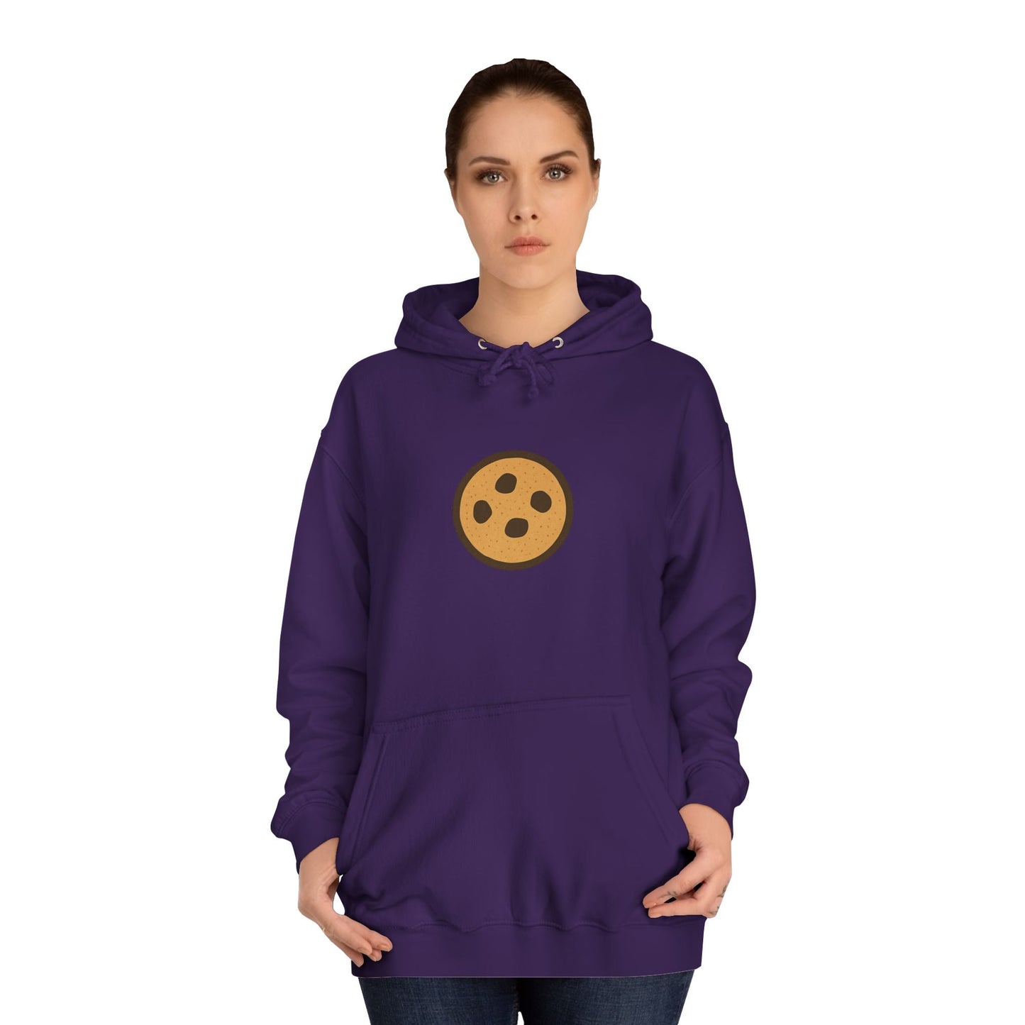 Unisex Cookie “Good Times” Hoodie – Chocolate Chip Graphic Sweatshirt Printify