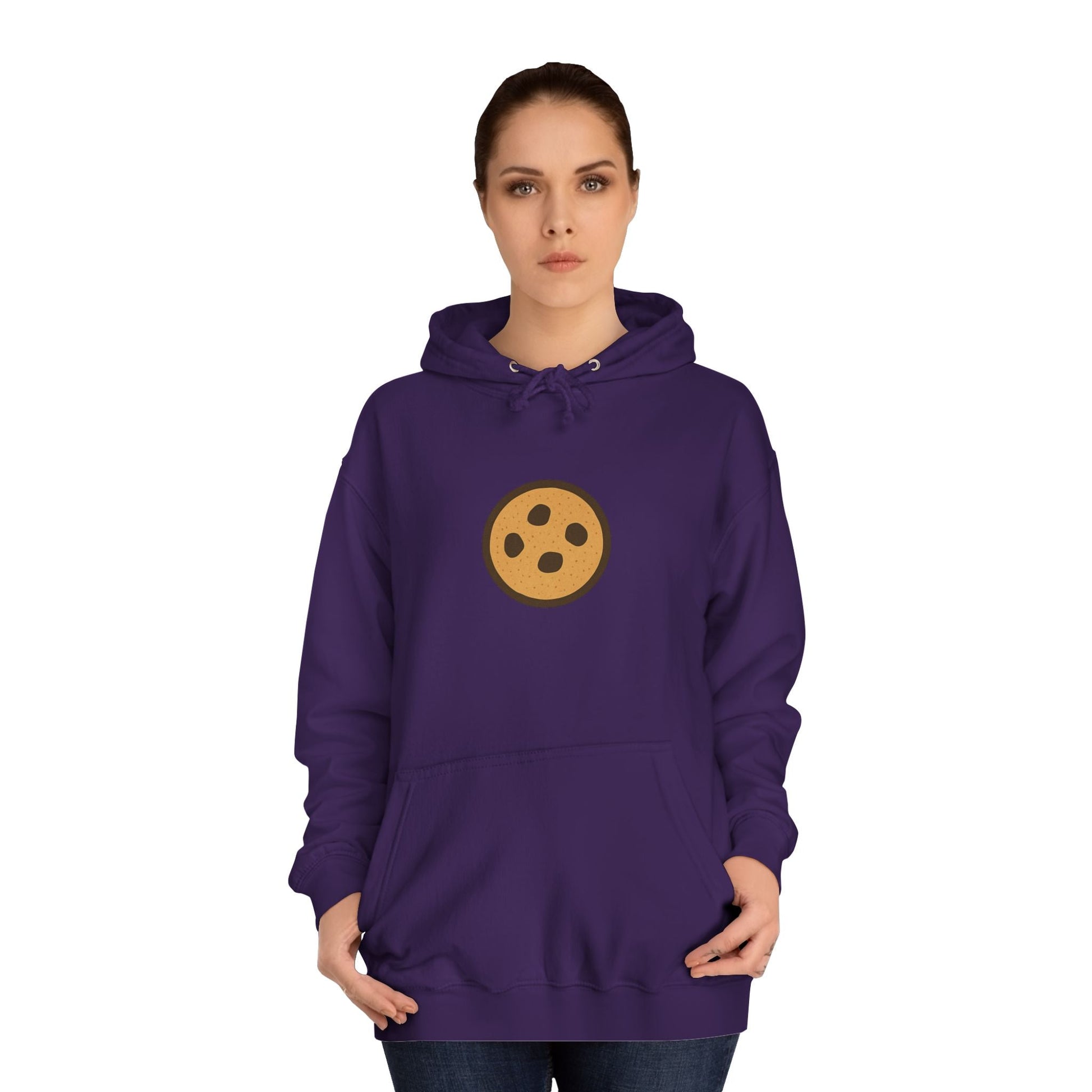 Unisex Cookie “Good Times” Hoodie – Chocolate Chip Graphic Sweatshirt Printify