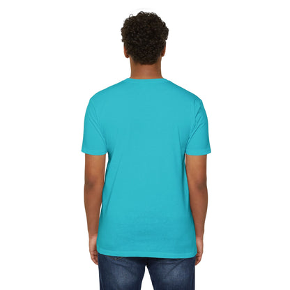 Saucy Energy T-Shirt — Bold Red Splash Graphic Tee Printify