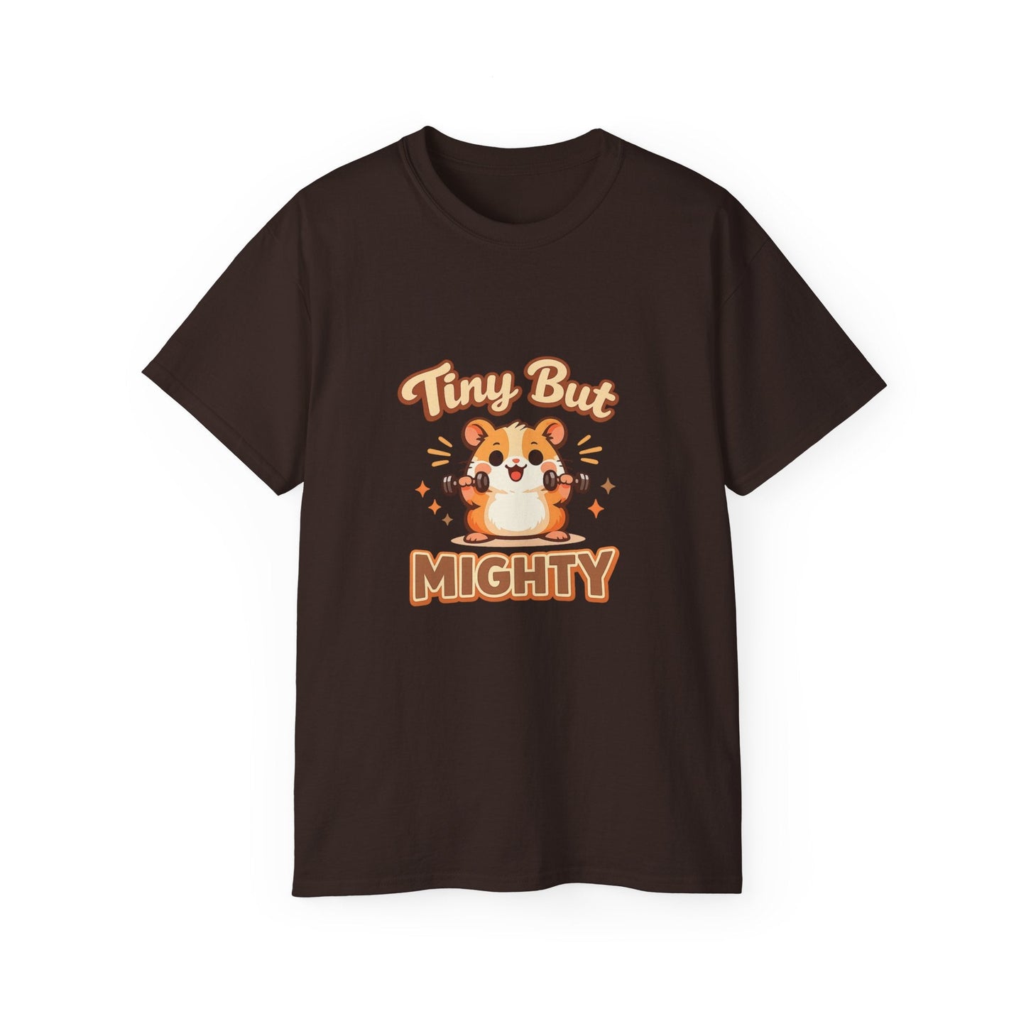 Tiny But Mighty Hamster T-Shirt Printify