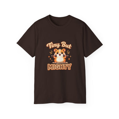 Tiny But Mighty Hamster T-Shirt Printify