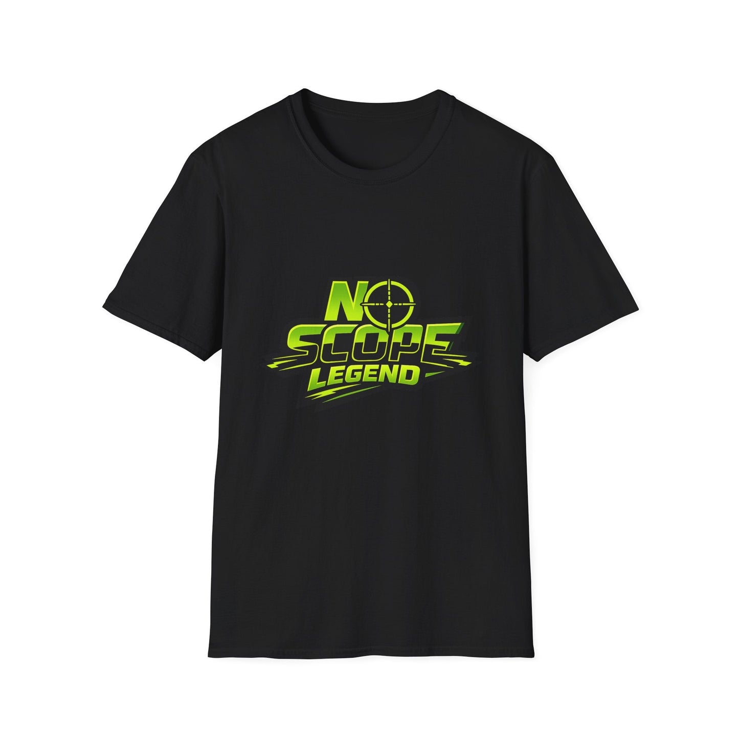 No Scope Legend T-Shirt — Gamer/Streamer Aim Training Tee Printify
