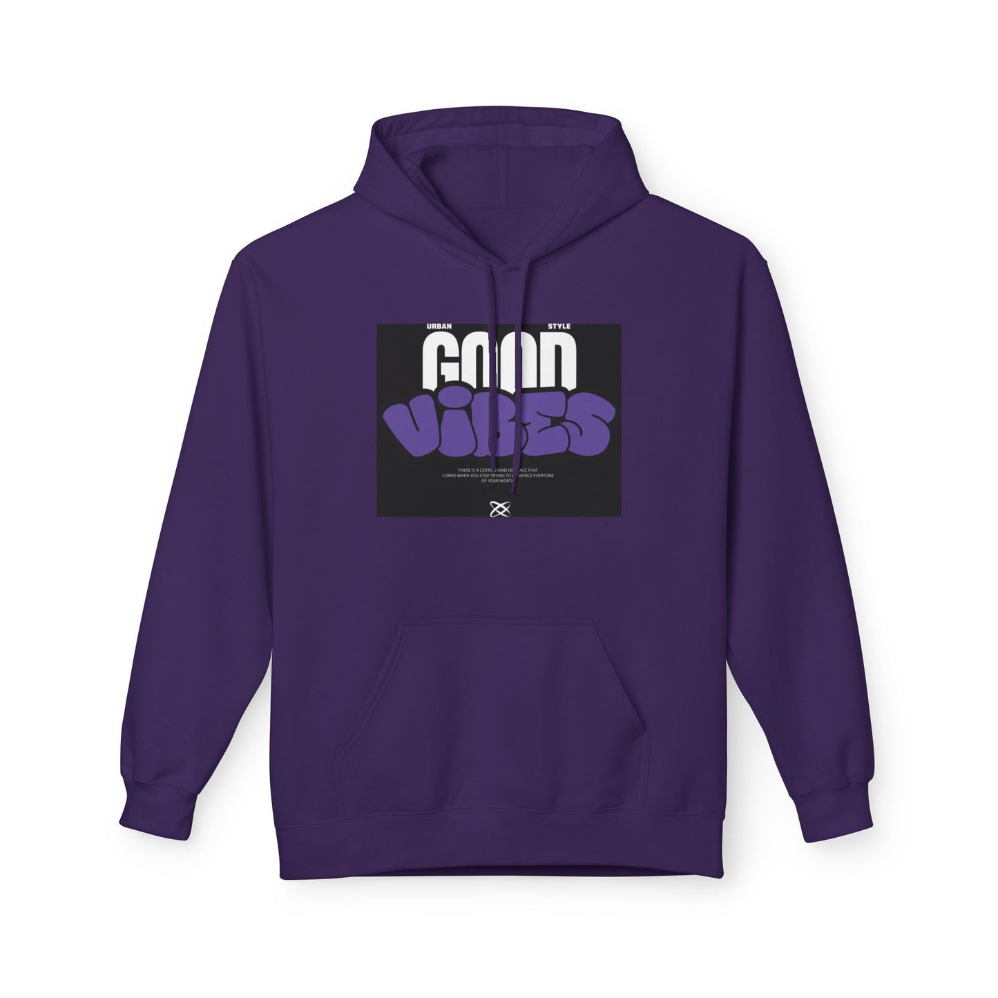 Good Vibes Hoodie — Retro Graffiti Streetwear Pullover Printify