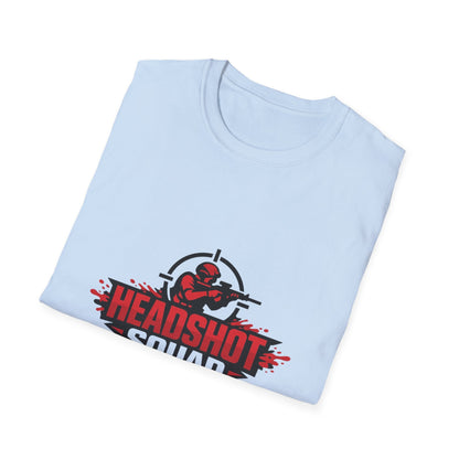 Headshot Squad Graphic T-Shirt — Gamer Sniper Team Tee Printify