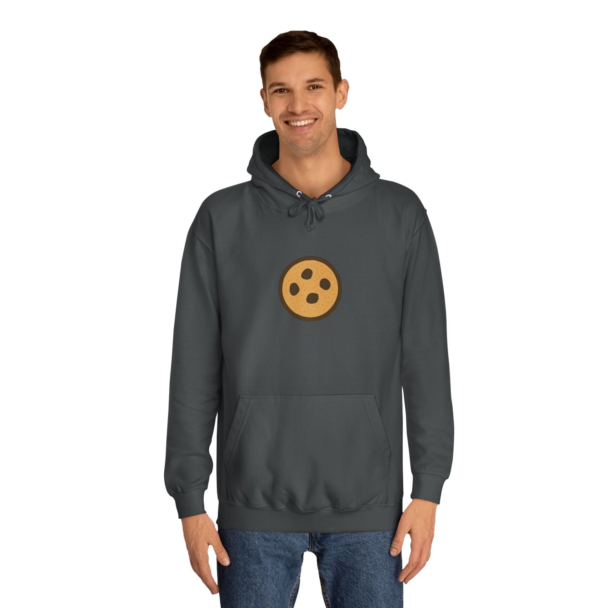 Unisex Cookie “Good Times” Hoodie – Chocolate Chip Graphic Sweatshirt Printify