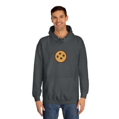 Unisex Cookie “Good Times” Hoodie – Chocolate Chip Graphic Sweatshirt Printify