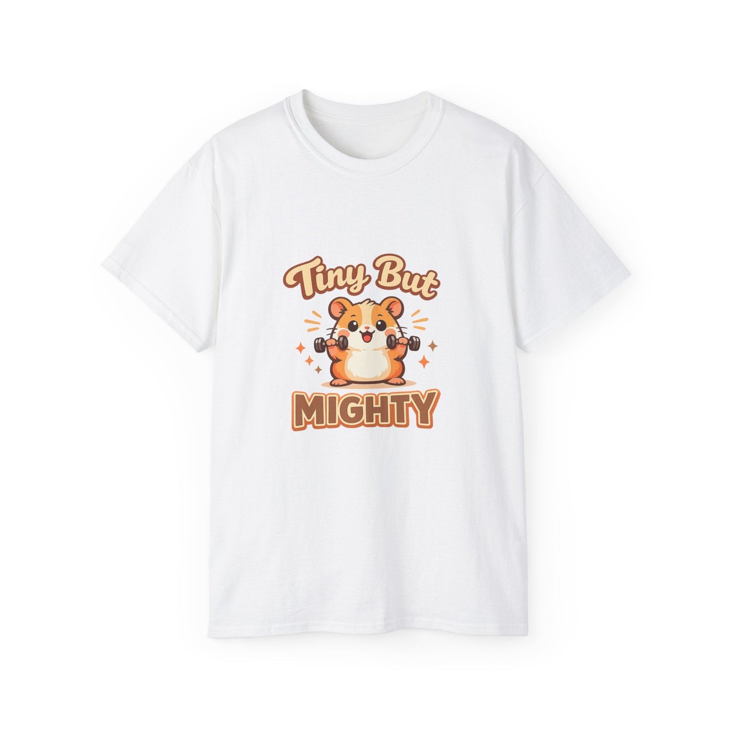 Tiny But Mighty Hamster T-Shirt Printify