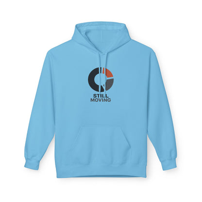 Still Moving Logo Hoodie — Minimalist Motivational Pullover