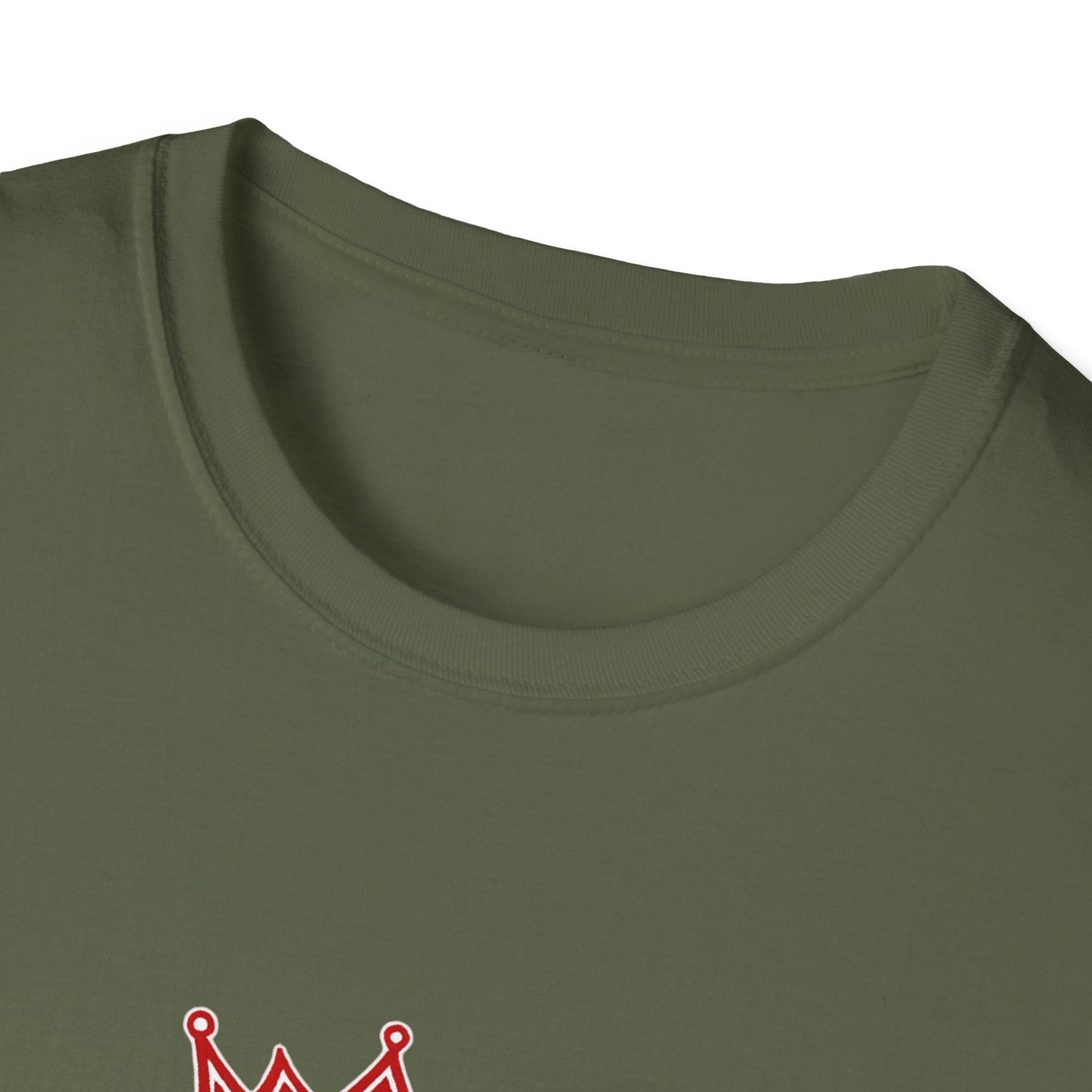 No Fear Lion T‑Shirt — Crowned Lion Graphic Tee Printify