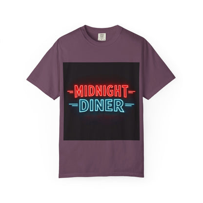 Midnight Diner Neon T-Shirt Printify