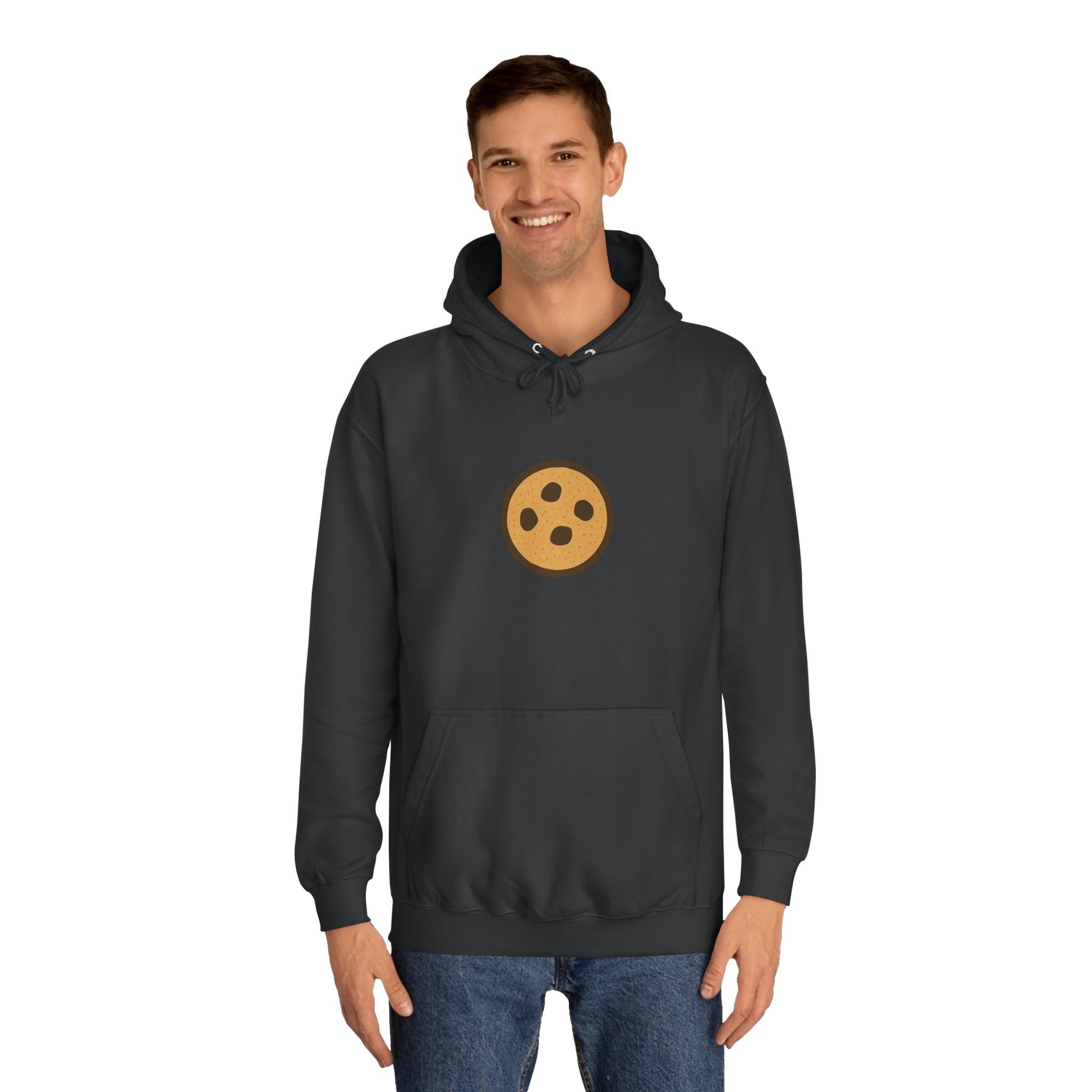Unisex Cookie “Good Times” Hoodie – Chocolate Chip Graphic Sweatshirt Printify