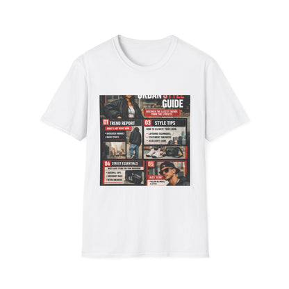 Urban Style Guide T-Shirt — Vintage Streetwear Graphic Tee Printify