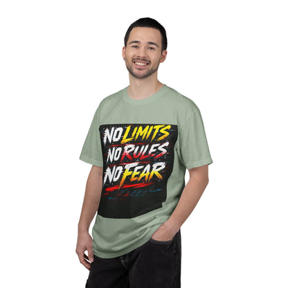 No Limits No Rules No Fear Graphic T-Shirt Printify