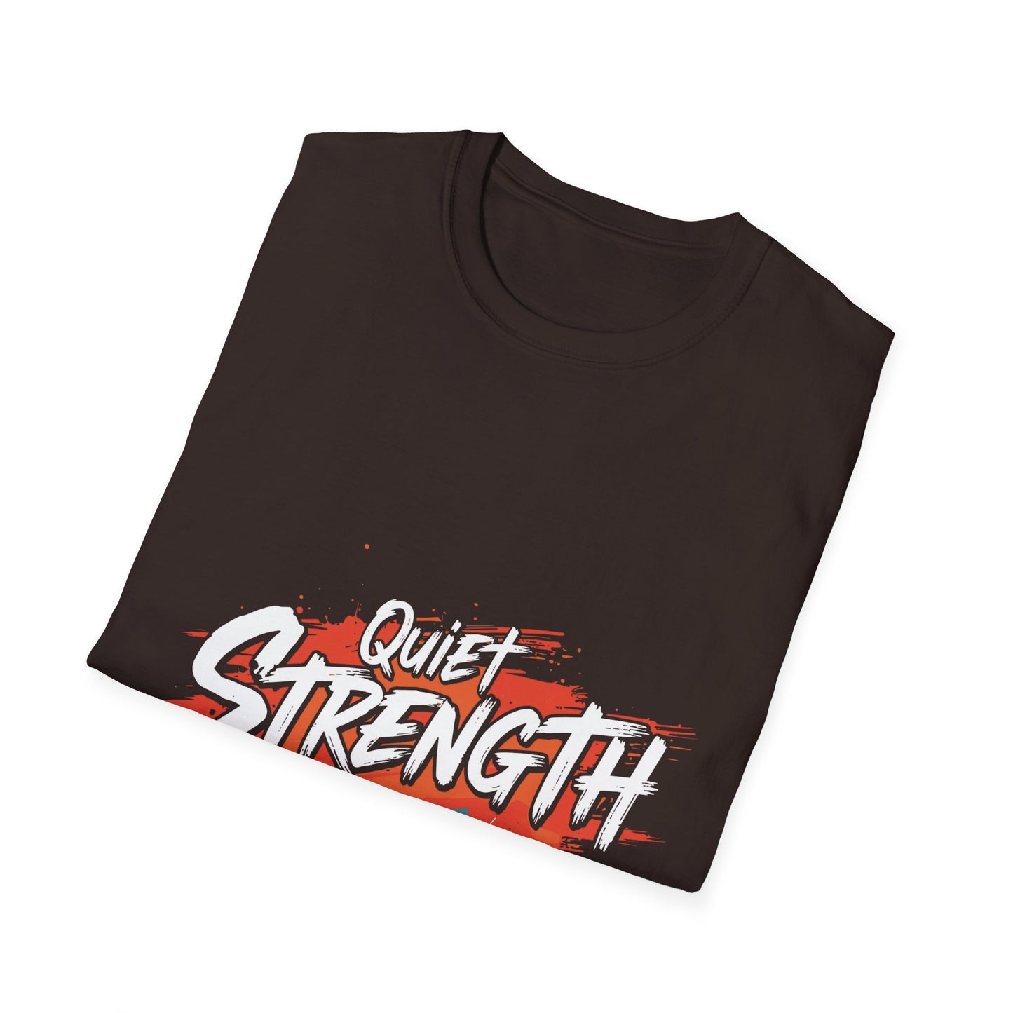 Quiet Strength Graphic T-Shirt — Motivational Fitness Tee