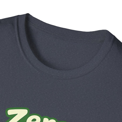 T-Shirt — 'Zero Rush' Cute Turtle Graphic Unisex Tee for Relaxed, Slow-Living Fans Printify