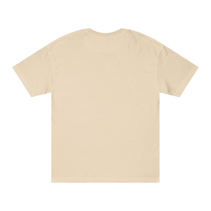 Abstract Brushstroke Tee — Minimal Black Square Design Printify