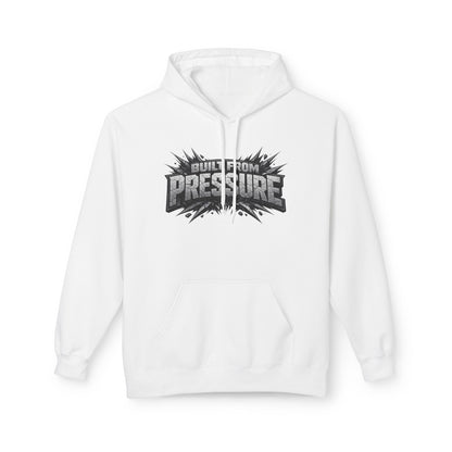 Build From Pressure Hoodie — Motivational Graphic Pullover Printify