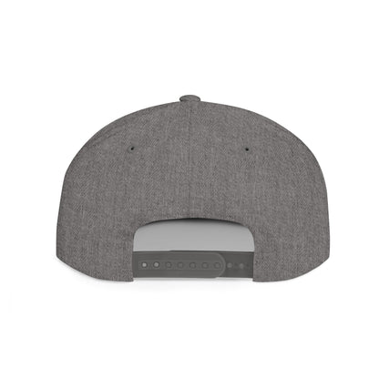 Chat Flat Bill Snapback Hat