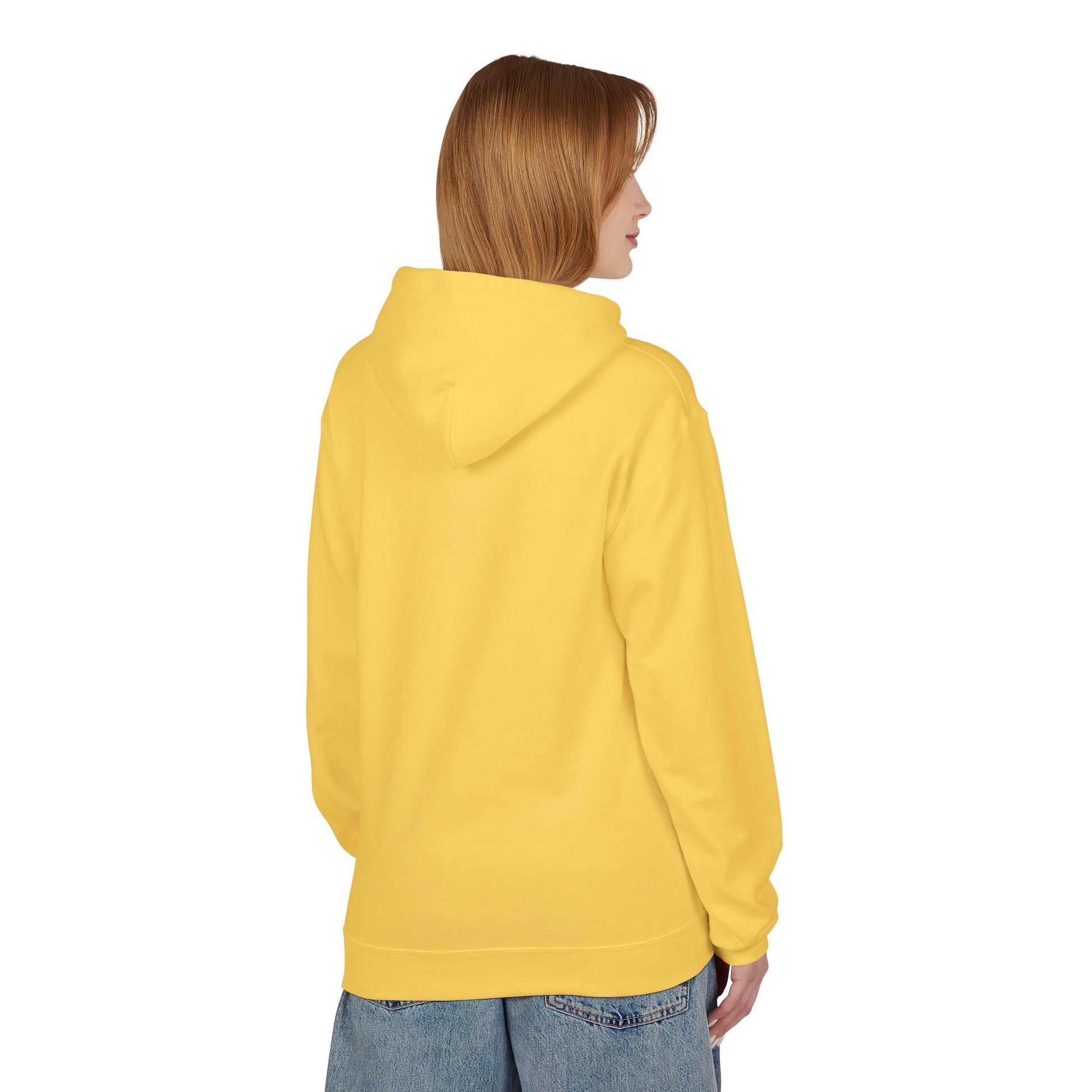 Hoodie — Monochrome Dollar Sign & Stars Graphic Printify