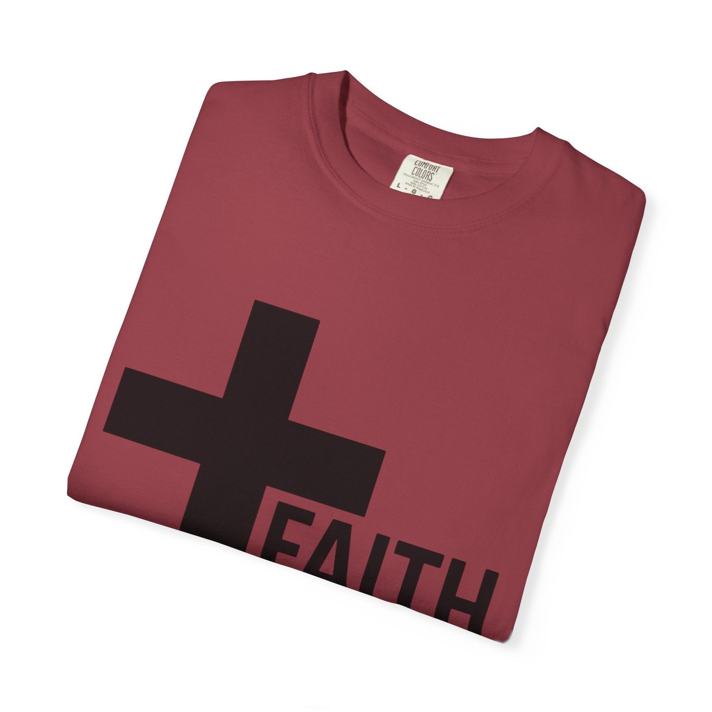 Faith Over Fear T-Shirt — Christian Cross Inspirational Tee Printify