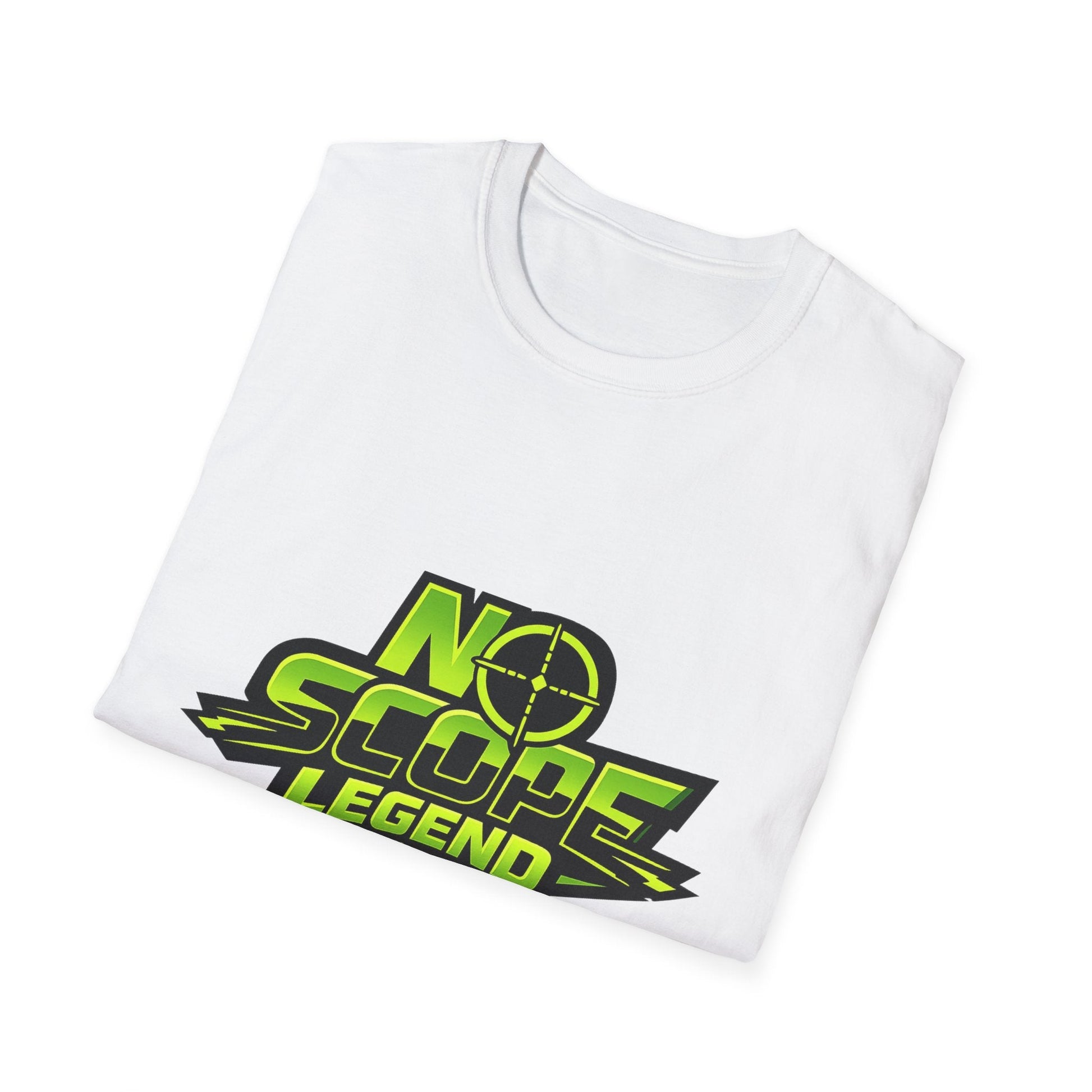 No Scope Legend T-Shirt — Gamer/Streamer Aim Training Tee Printify