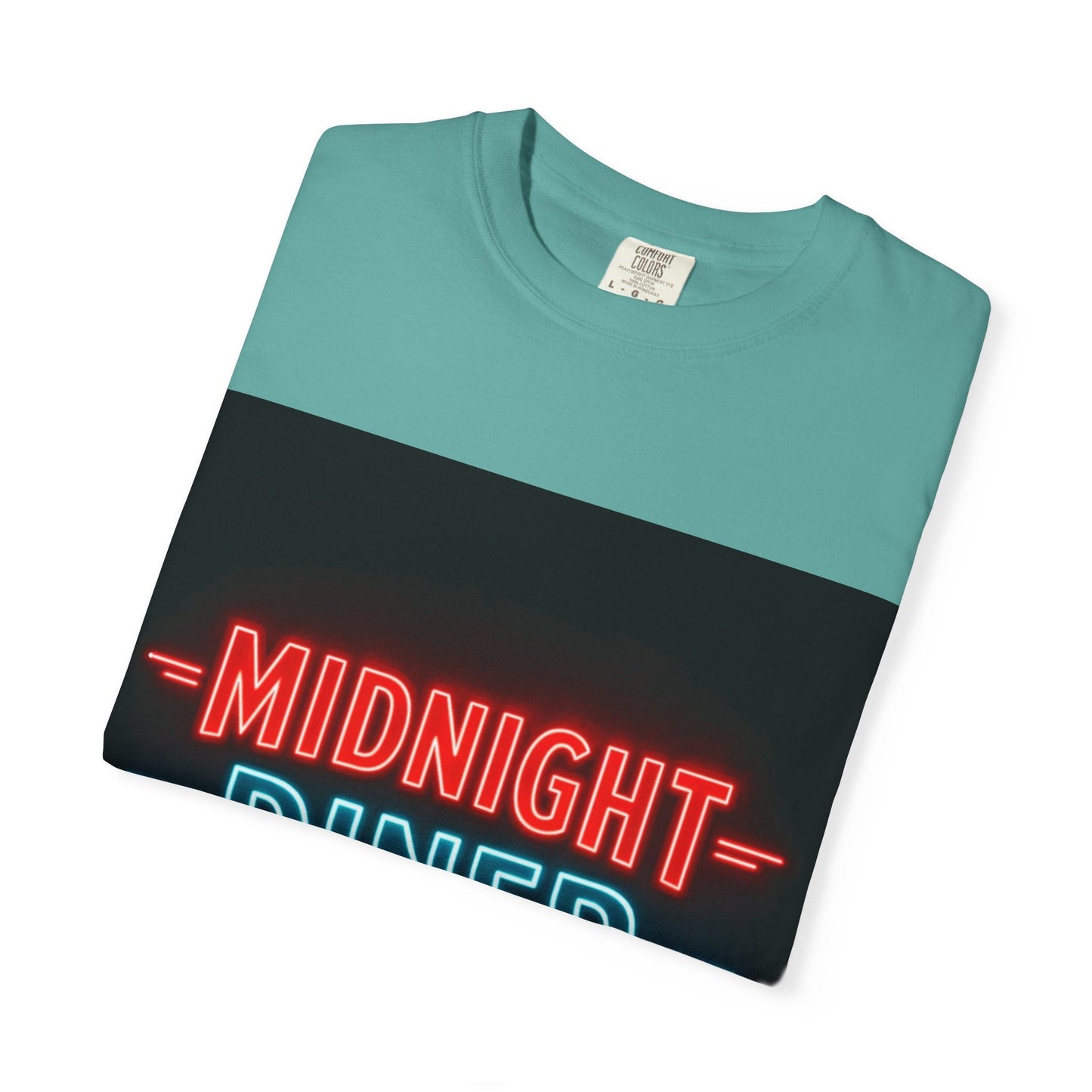Midnight Diner Neon T-Shirt Printify