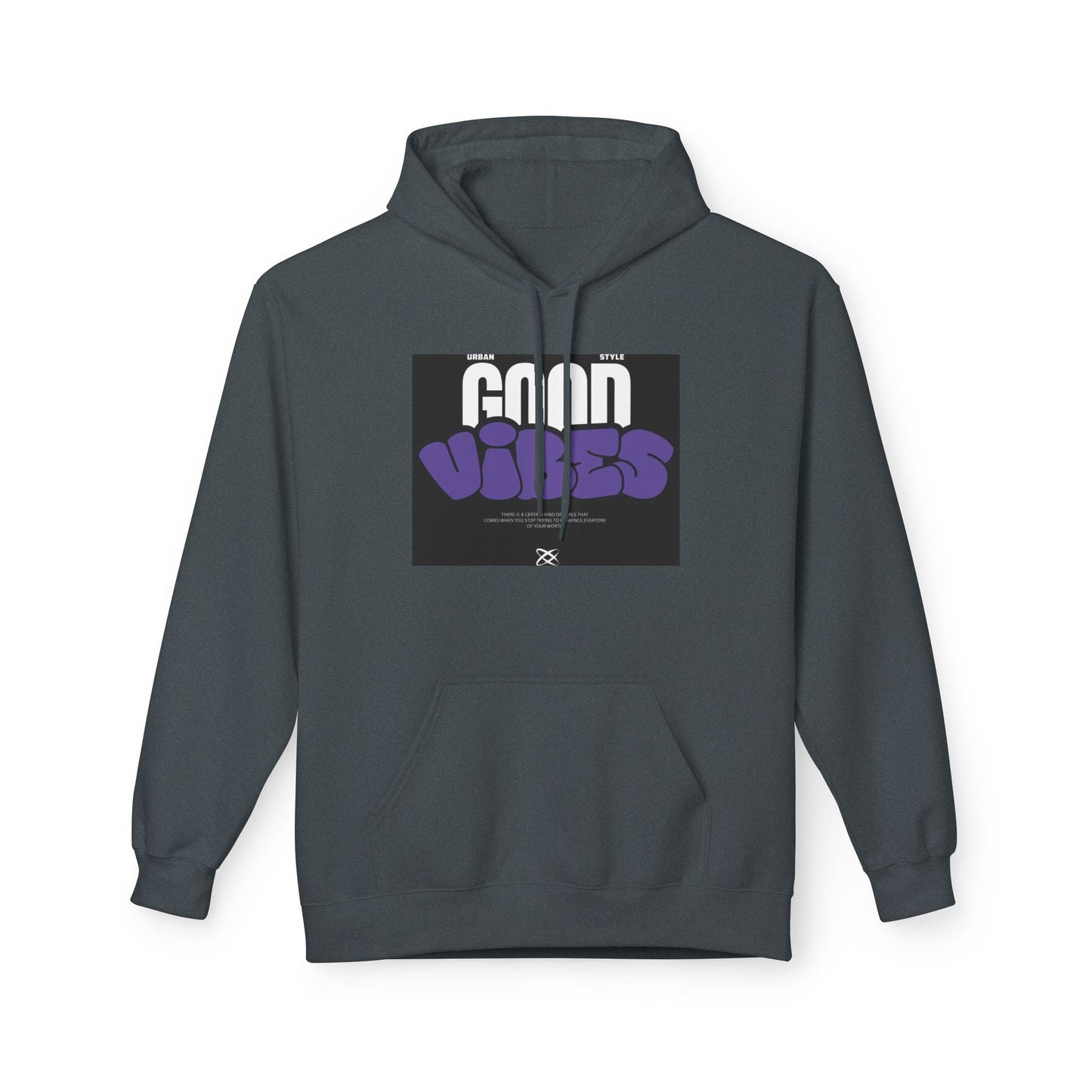 Good Vibes Hoodie — Retro Graffiti Streetwear Pullover Printify