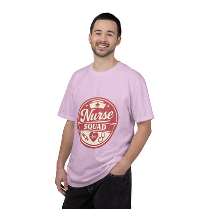 Nurse Squad T-Shirt — Retro Medical Badge Tee for Nurses & Healthcare Teams Printify