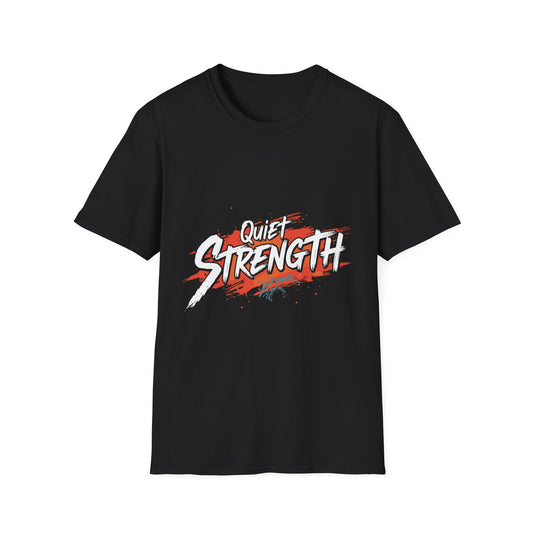 Quiet Strength Graphic T-Shirt — Motivational Fitness Tee