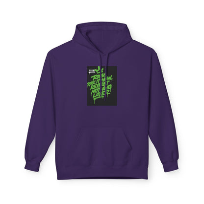 Retro Green Script Graphic Hoodie — "Push Your Limits" Streetwear Pullover Printify