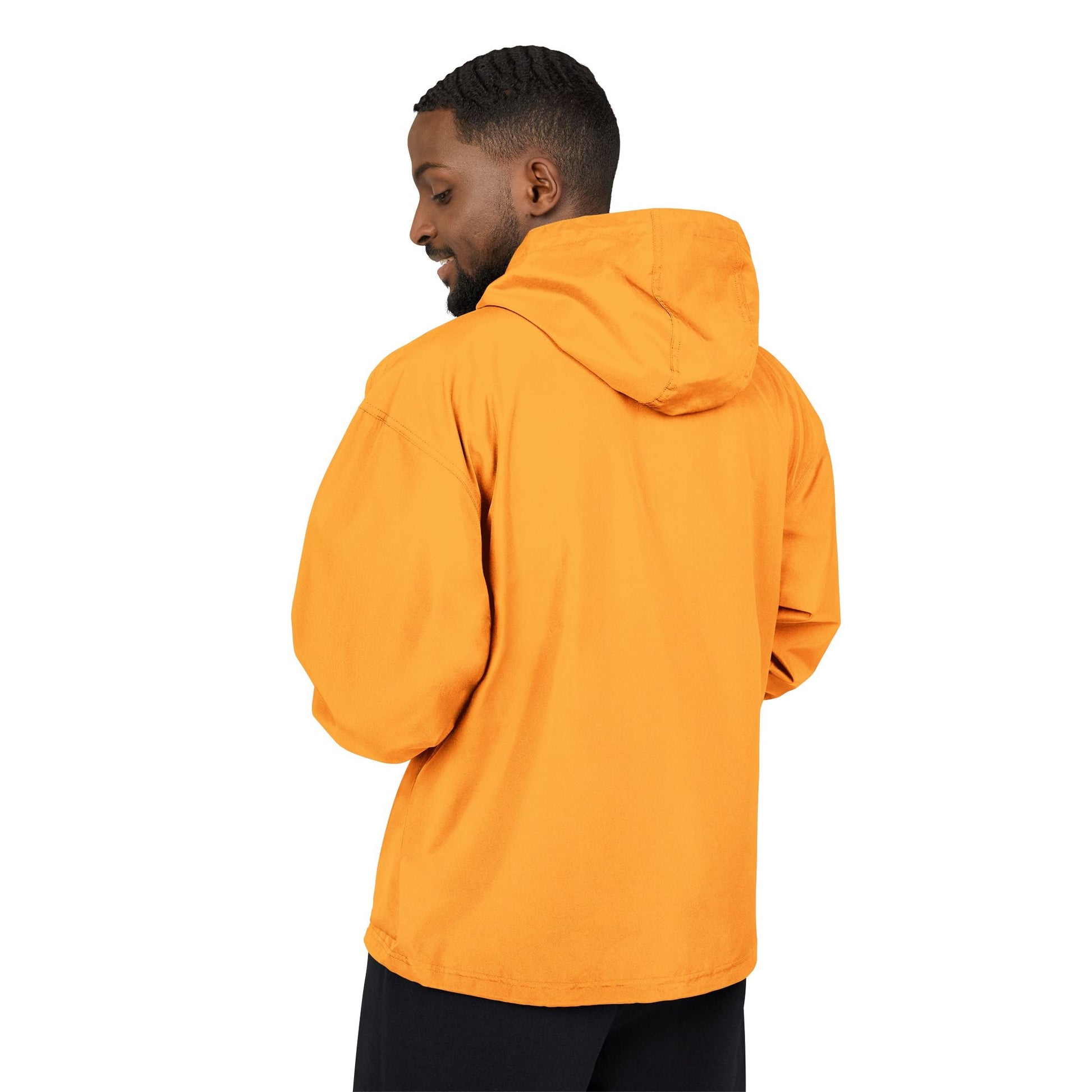 Packable Anorak Jacket – Unisex Lightweight Hooded Windbreaker with Chest Graphic Printify