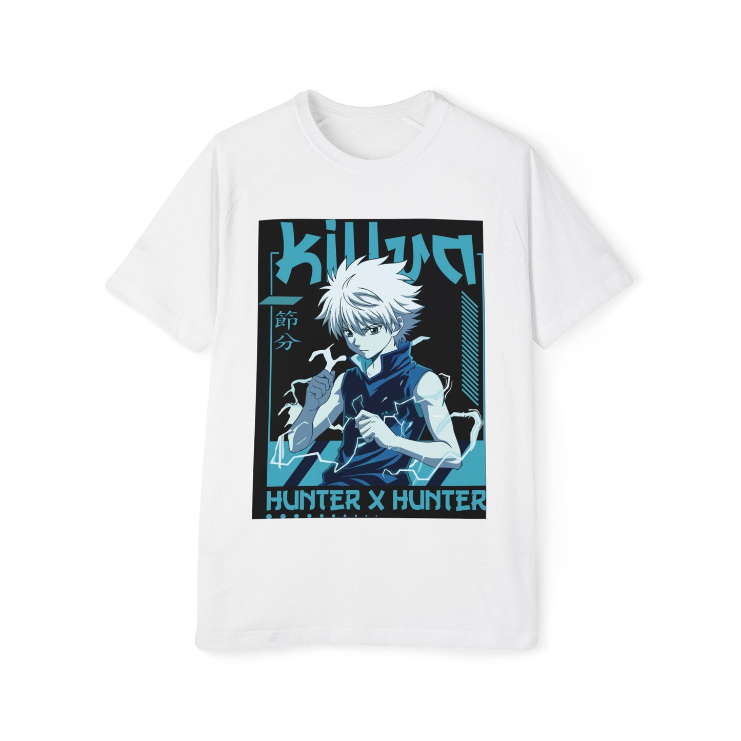 Hunter x Hunter Killua Anime T-Shirt — Men's Graphic Raglan Tee