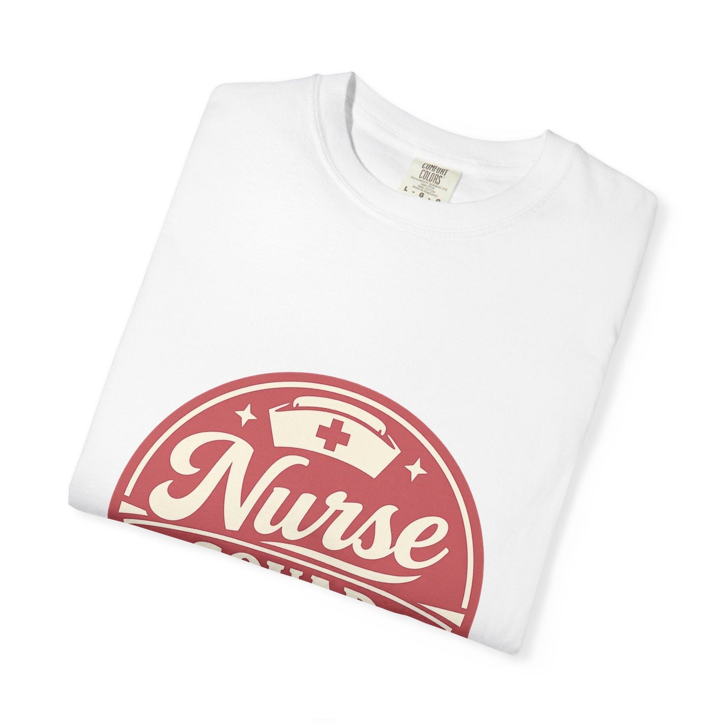 Nurse Squad T-Shirt — Retro Medical Badge Tee for Nurses & Healthcare Teams Printify