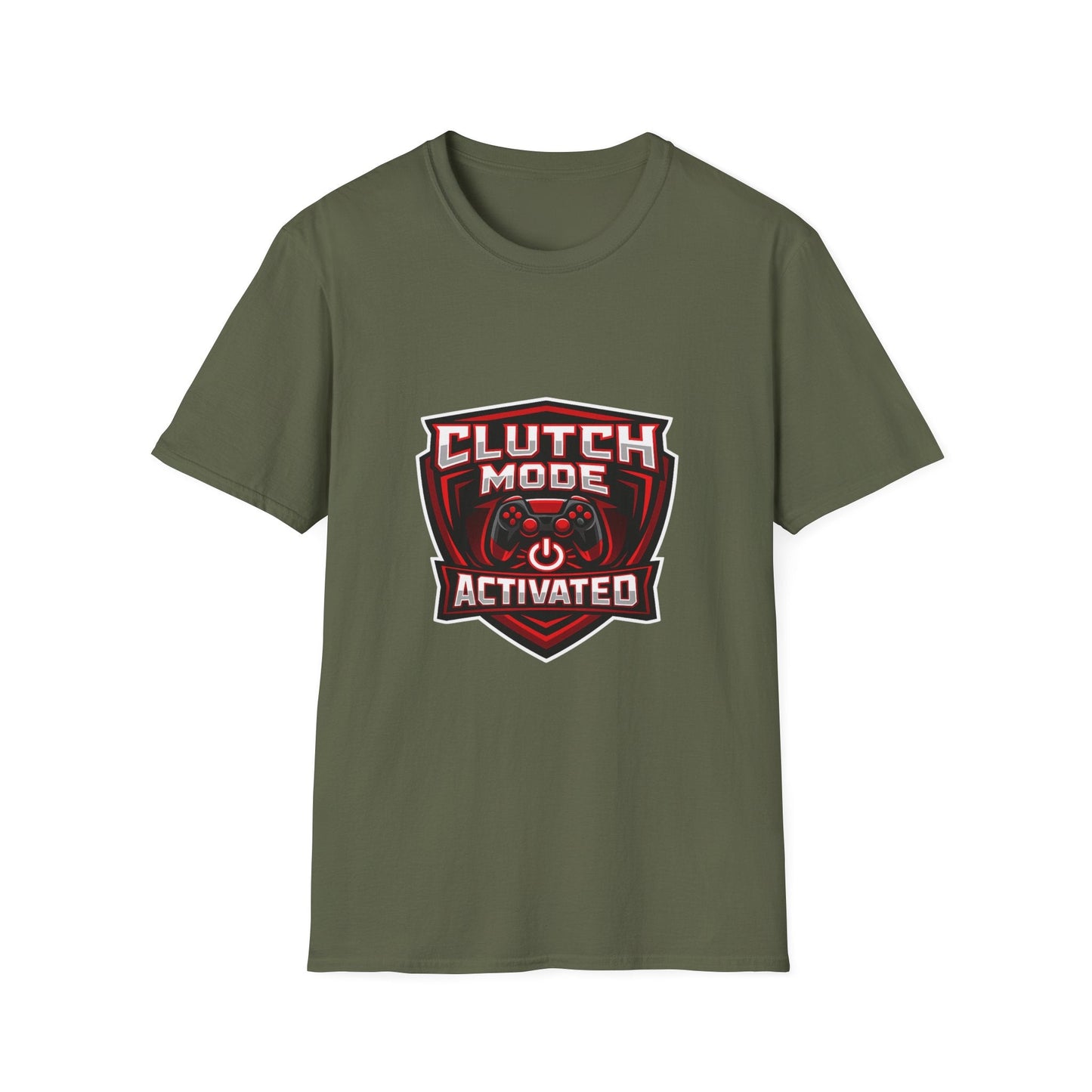 Clutch Mode Activated T-Shirt — Gamer Performance Graphic Tee Printify