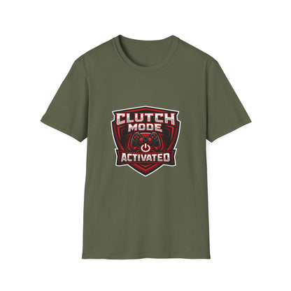 Clutch Mode Activated T-Shirt — Gamer Performance Graphic Tee Printify