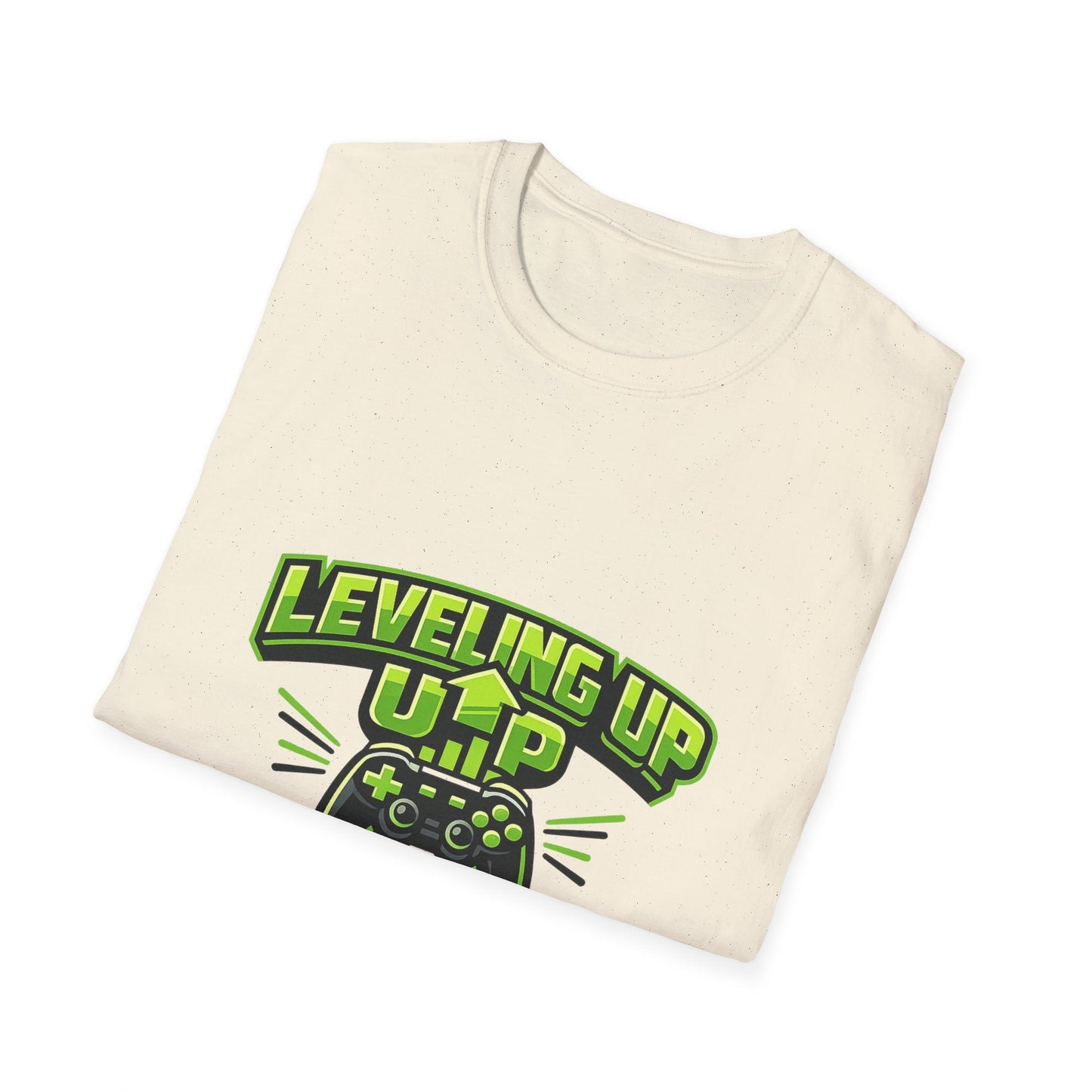 Leveling Up Daily Gamer T-Shirt Printify