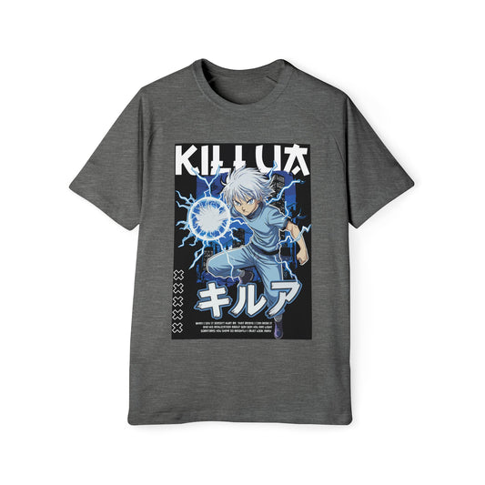 Killua Anime T-Shirt — Lightning Attack Graphic Tee (キルア)