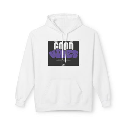 Good Vibes Hoodie — Retro Graffiti Streetwear Pullover Printify