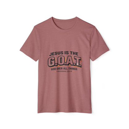 Jesus Is the G.O.A.T T-Shirt for Men – Faith-Based Christian Graphic Tee Printify