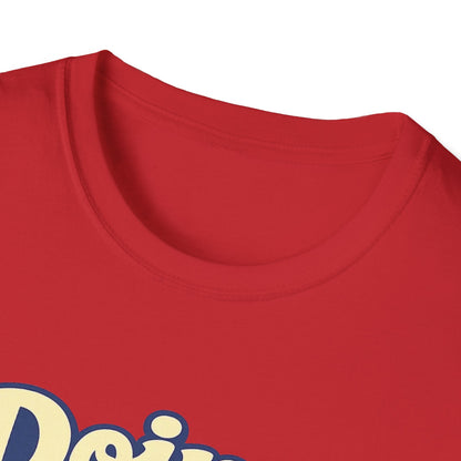 T-Shirt — "Doing Absolutely Fine" Unisex Retro Graphic Tee Printify
