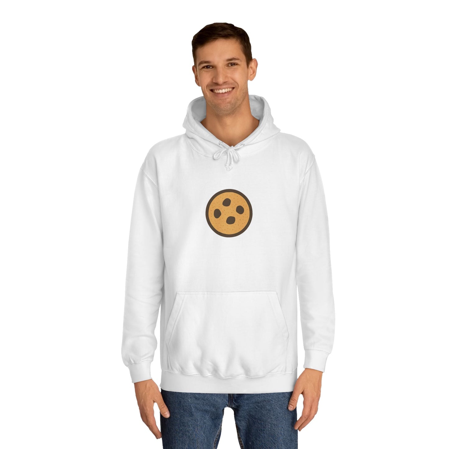 Unisex Cookie “Good Times” Hoodie – Chocolate Chip Graphic Sweatshirt Printify