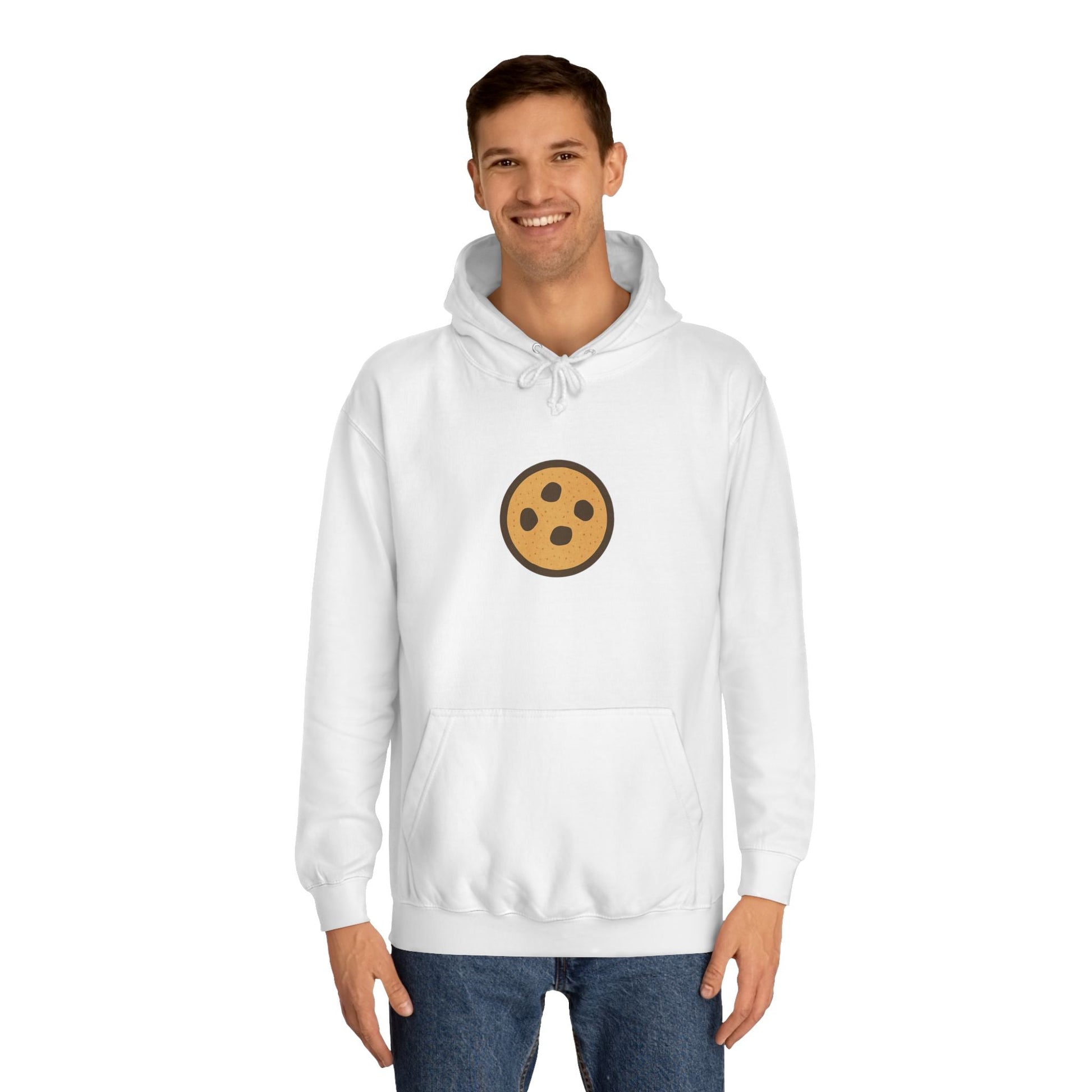 Unisex Cookie “Good Times” Hoodie – Chocolate Chip Graphic Sweatshirt Printify