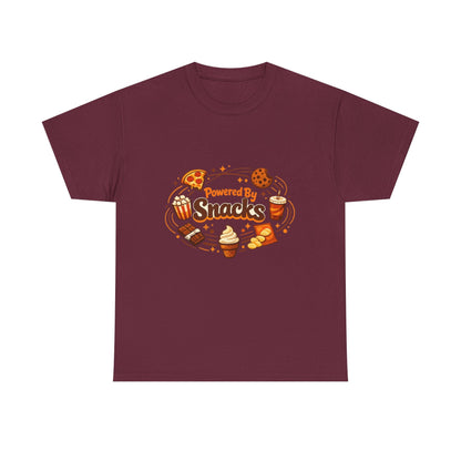 Powered By Snacks T-Shirt Printify