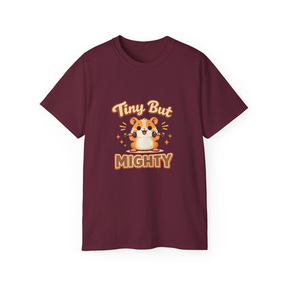 Tiny But Mighty Hamster T-Shirt Printify