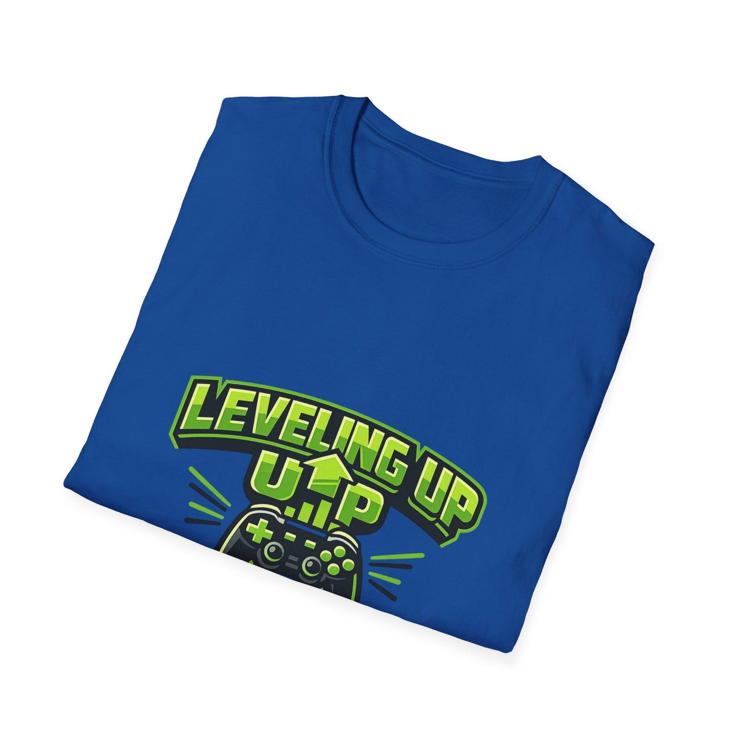 Leveling Up Daily Gamer T-Shirt Printify