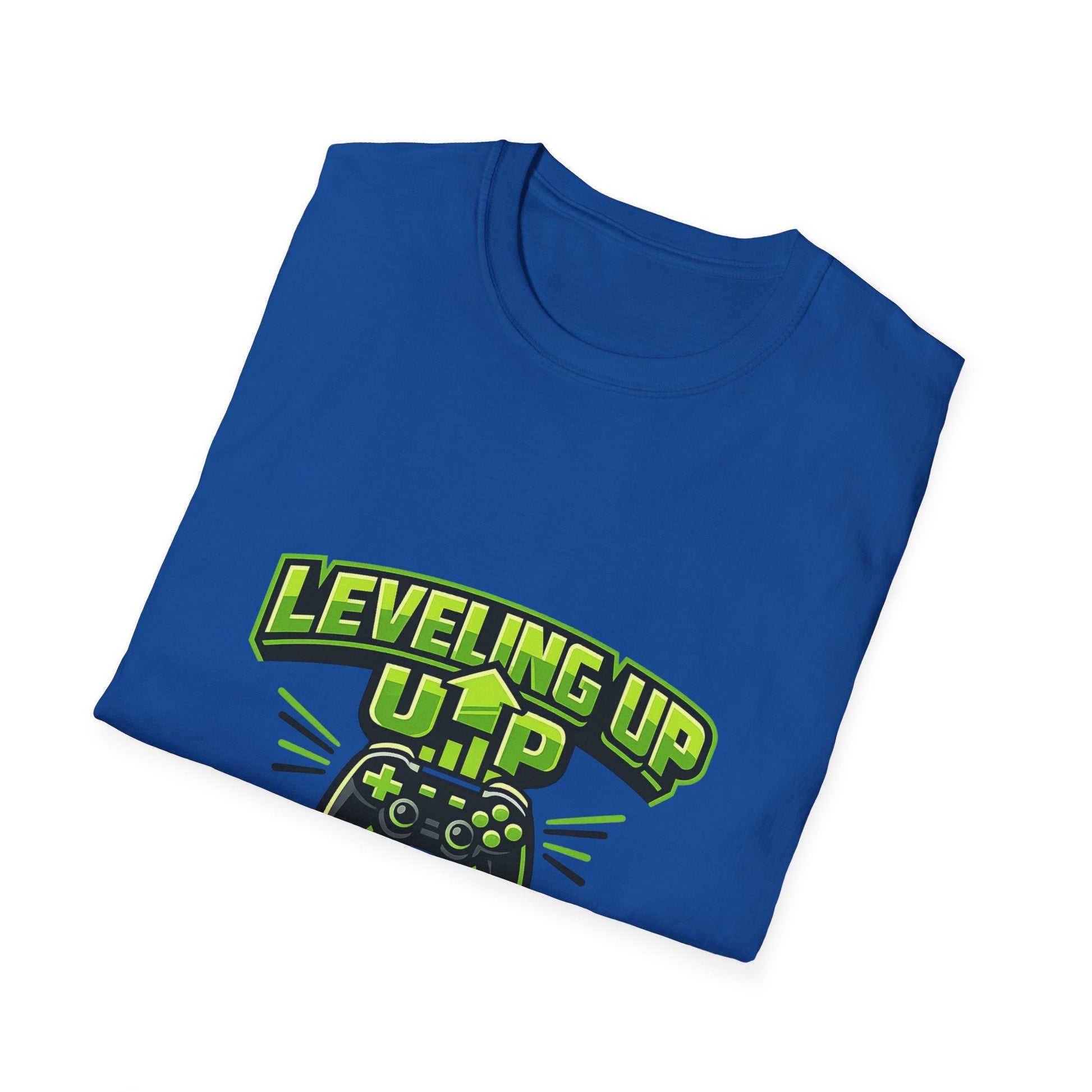 Leveling Up Daily Gamer T-Shirt Printify