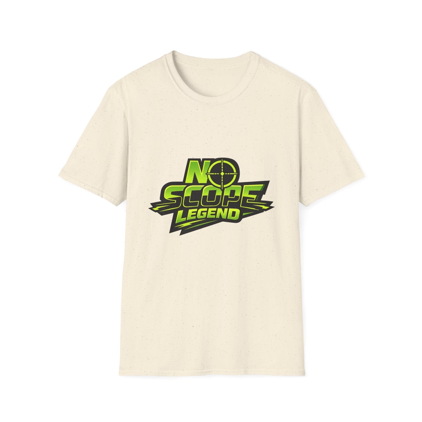 No Scope Legend T-Shirt — Gamer/Streamer Aim Training Tee Printify