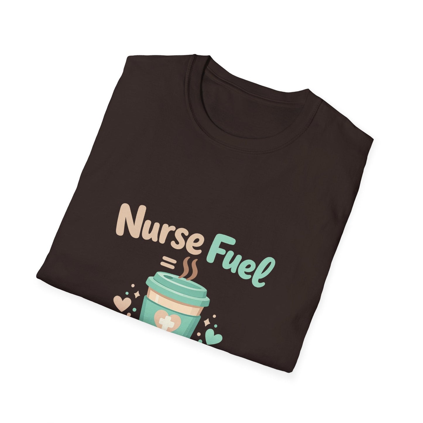 Nurse Fuel Coffee T-Shirt Printify