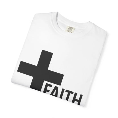 Faith Over Fear T-Shirt — Christian Cross Inspirational Tee Printify