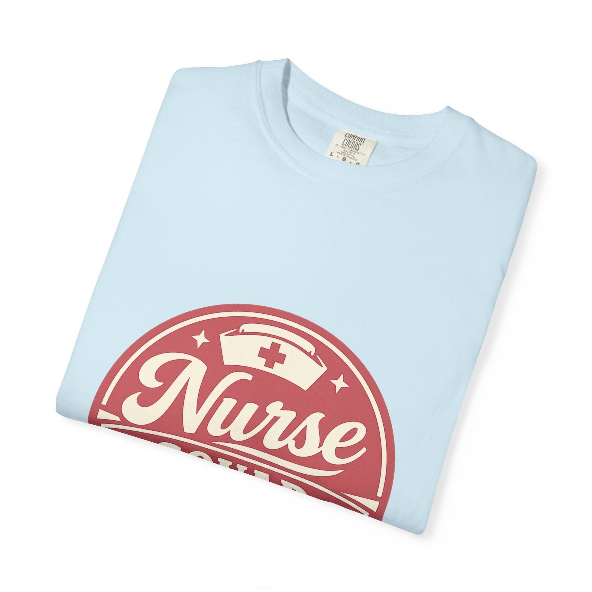 Nurse Squad T-Shirt — Retro Medical Badge Tee for Nurses & Healthcare Teams Printify